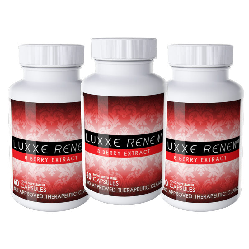 Luxxe Renew 8 Berry Extract 600mg 60 Capsules