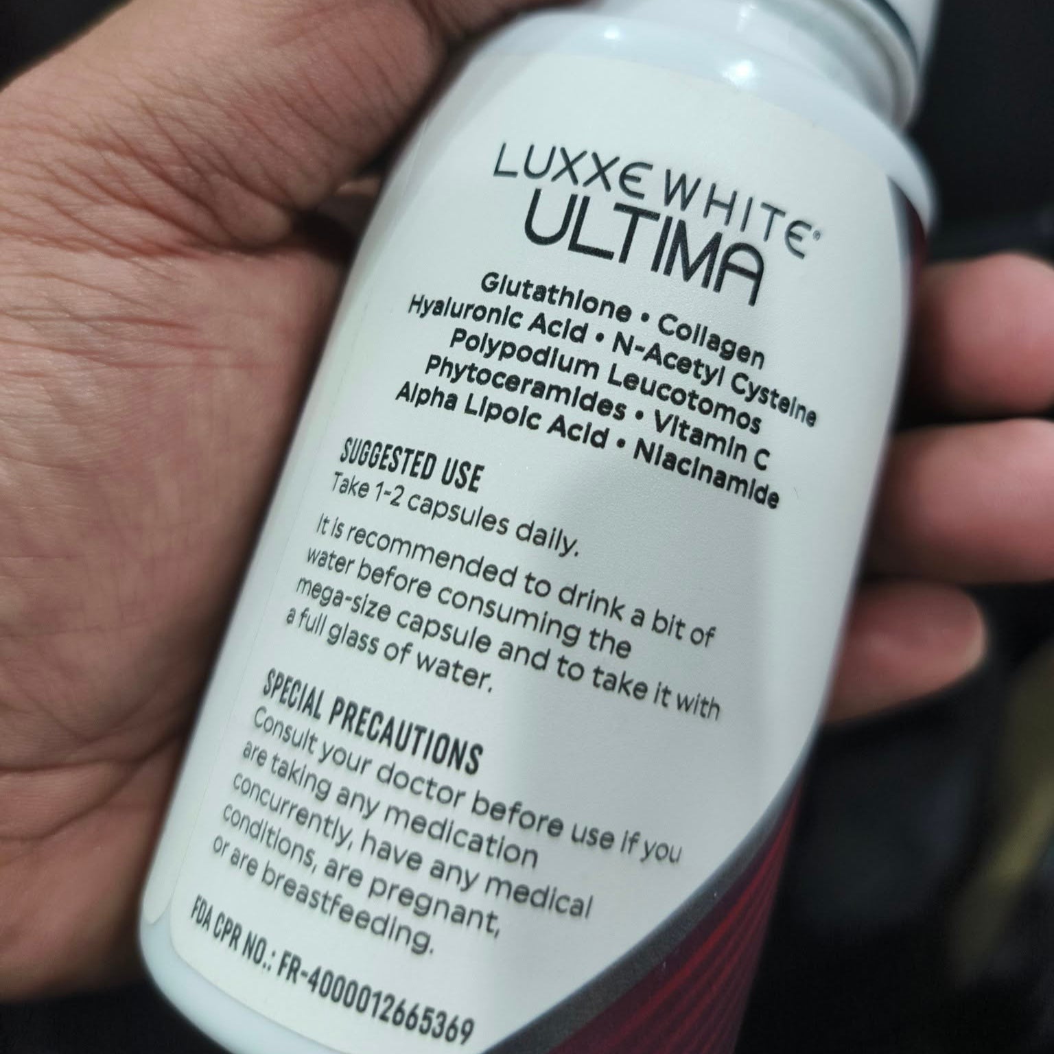 Luxxe White Ultima: All-in-One Glutathione + Collagen + Sunblock