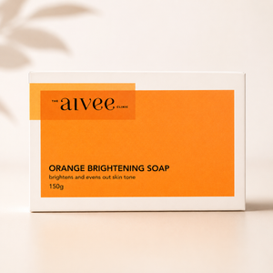 By Aivee Orange Brightening Soap with Kojic Acid, Papain, and Orange Essential Oil – for brightening and smoothing skin