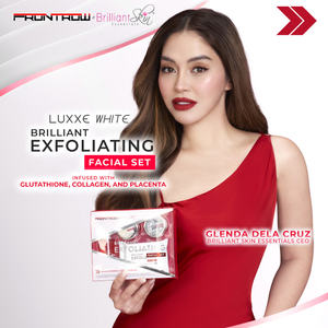 Luxxe White Brilliant Exfoliating Facial Set Glenda Dela Cruz Brilliant Skin Essentials